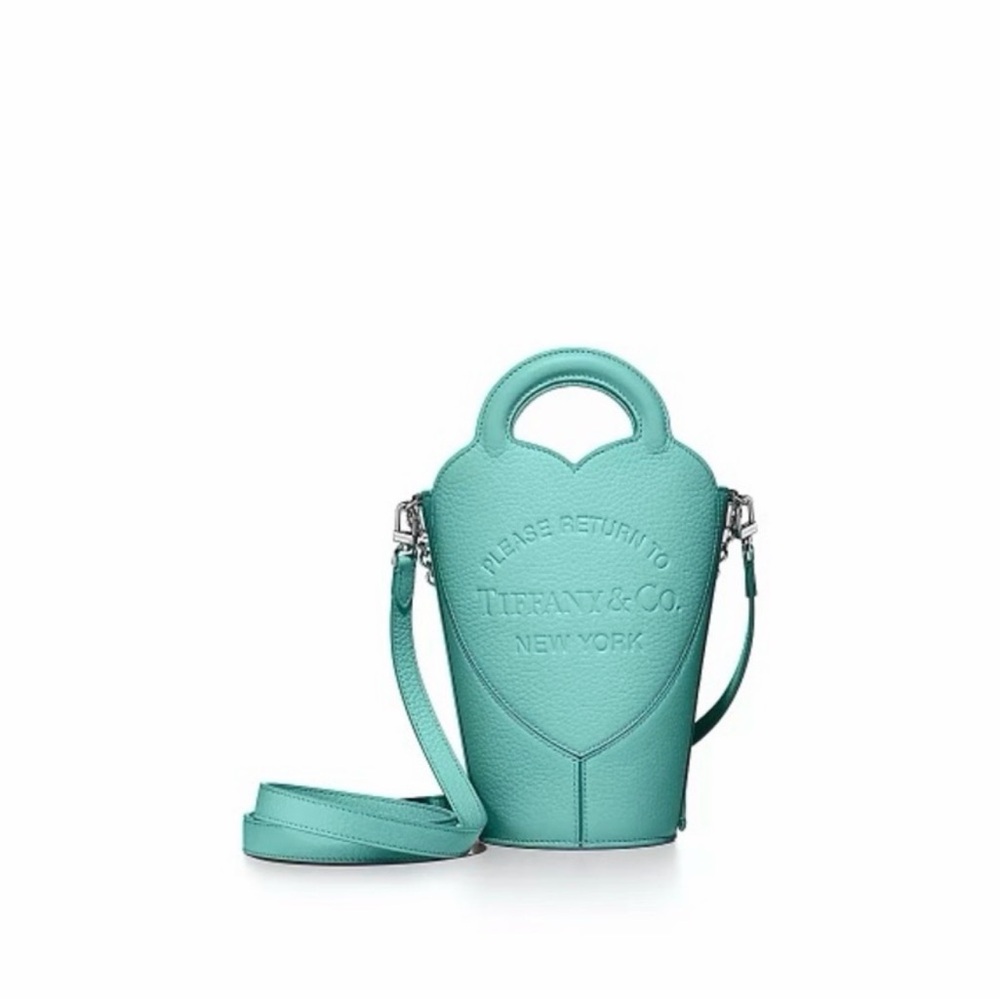 Tiffany & Co. Turquoise Heart Mini Bag